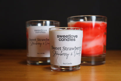 Sweet Strawberry Candle