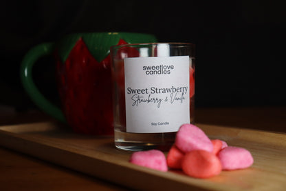 Sweet Strawberry Candle